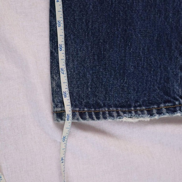 Polo Ralph Lauren Men Jeans Classic Blue Distressed Denim Straight Fit 30x30 - Picture 8 of 8